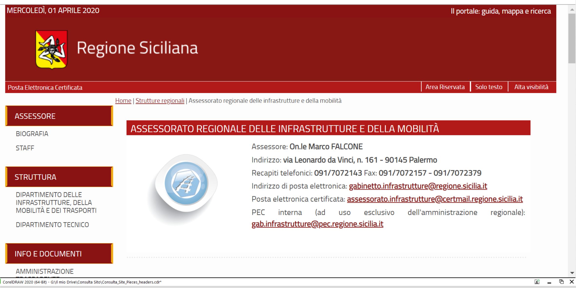 Bando Comune di Bolognetta: Il DRT Servizio 1 scrive al RUP